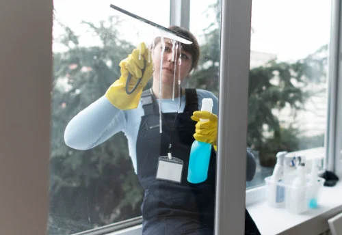 Nettoyage de vitres intérieures et extérieures à Écouves